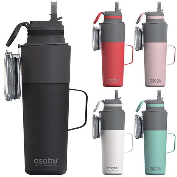 בקבוק וספל תרמי מבית ASOBU בקבוק וספל תרמי מבית ASOBU