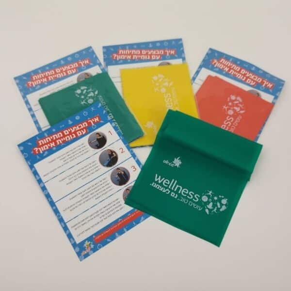 גומיית אימון ממותגת גומיית אימון ממותגת