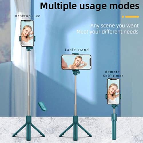 מוט סלפי מקצועי עם חצובה מוט סלפי מקצועי עם חצובה