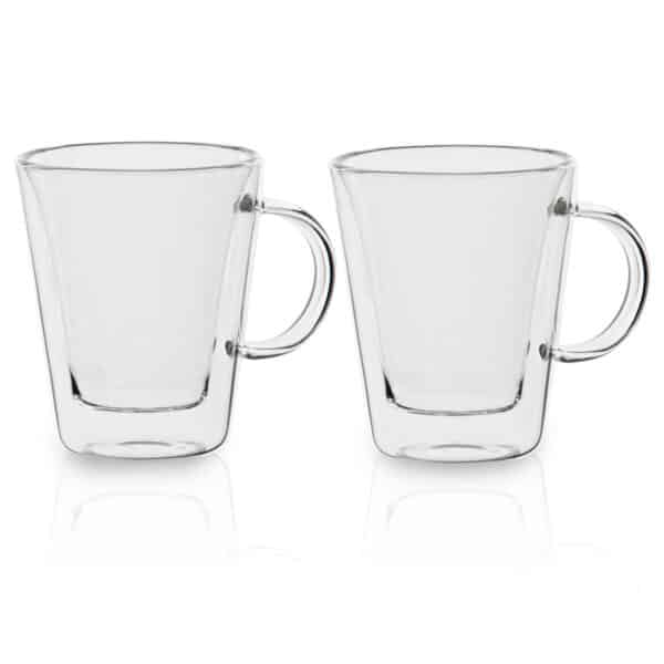 זוג כוסות דופן כפולה 350 מ זוג כוסות דופן כפולה 350 מ