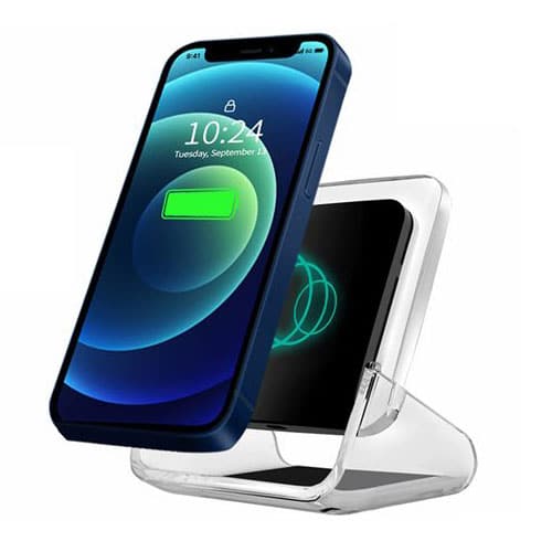 משטח טעינה אלחוטי שקוף משטח טעינה אלחוטי שקוף