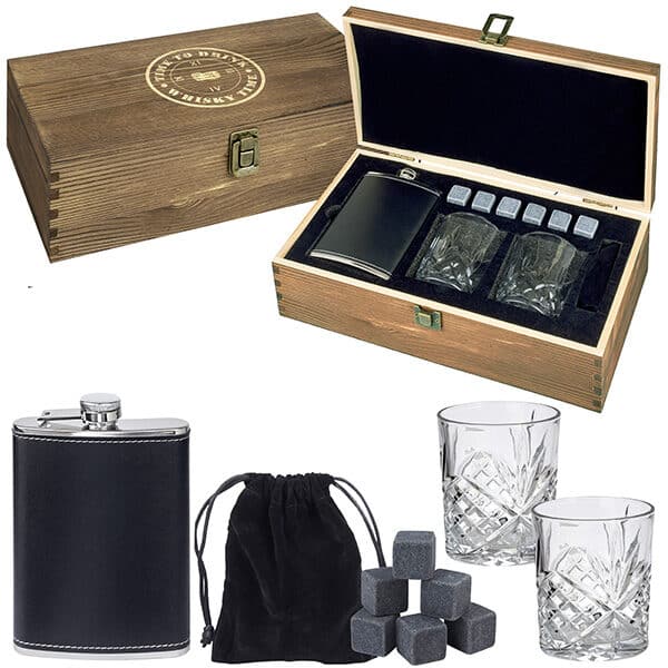 מארז וויסקי יוקרתי